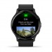 Смарт-годинник Garmin Venu 3, Black + Slate, Leather, GPS (010-02784-52)