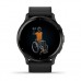 Смарт-годинник Garmin Venu 3, Black + Slate, Leather, GPS (010-02784-52)