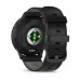 Смарт-годинник Garmin Venu 3, Black + Slate, Leather, GPS (010-02784-52)