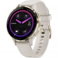 Смарт-часы Garmin Venu 3S, Ivory + Soft Gold, GPS (010-02785-04)