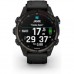 Смарт-годинник Garmin Descent Mk3i, 43mm, Crbn Gry DLC Ti/Blk, Dive Computer, GPS дайвінг комп'ютер (010-02753-11)
