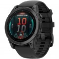 Смарт-годинник Garmin fenix E, 47mm, Slate Gray Steel/Black, GPS (010-03025-01)