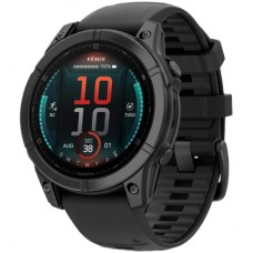 Смарт-годинник Garmin fenix E, 47mm, Slate Gray Steel/Black, GPS (010-03025-01)