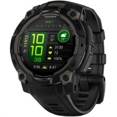 Смарт-годинник Garmin Instinct 3, 45mm, AMOLED, Black Bezel with Black Band, GPS (010-02936-00)