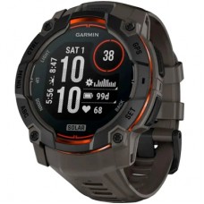 Смарт-годинник Garmin Instinct 3, 50mm, Solar, Black Bezel with Charcoal Band, GPS (010-02935-00)