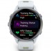 Смарт-годинник Garmin Forerunner 970, Whitestone/Amp Yellow, GPS (010-02969-11)
