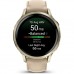 Смарт-годинник Garmin Venu 4 (41mm), Beige w/ Lunar Gold + Leather, GPS смарт-годинник (010-03013-03)