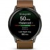 Смарт-годинник Garmin Venu 4 (45mm), Black w/ Slate + Leather, GPS смарт-годинник (010-03014-03)