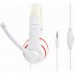 Наушники Gembird MHS-03 White/Red (MHS-03-WTRD)