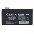 Батарея до ДБЖ Gemix GB 12В 1.2 Ач (GB12012)