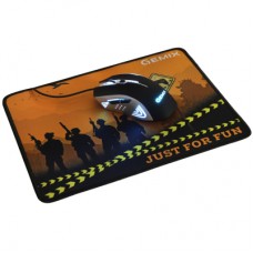Мышка Gemix W100 USB Black/Gray + ігрова поверхня (W100Combo)