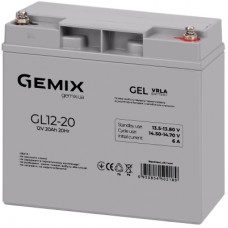 Батарея до ДБЖ Gemix GL 12V 20Ah (GL12-20 gel)