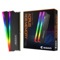Модуль памяти для компьютера DDR4 16GB (2x8GB) 3733 MHz AORUS RGB Fusion 2.0 Memory boost GIGABYTE (GP-ARS16G37D)