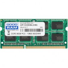 Модуль памяти для ноутбука SoDIMM DDR3 8GB 1333 MHz Goodram (GR1333S364L9/8G)