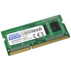 Модуль пам'яті для ноутбука SoDIMM DDR3 4GB 1600 MHz Goodram (GR1600S364L11S/4G)