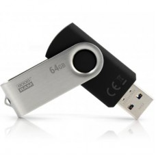 USB флеш накопитель Goodram 64GB Twister Black USB 3.0 (UTS3-0640K0R11)