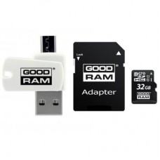 Карта памяти Goodram 32GB microSDHC class 10 UHS-I (M1A4-0320R12)