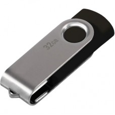 USB флеш накопичувач Goodram 32GB UTS2 (Twister) Black No Logo USB 2.0 (UTS2-0320K0BBB)