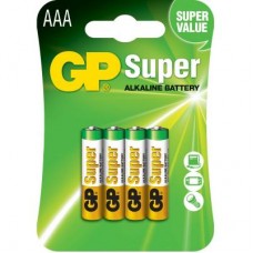 Батарейка Gp AAA LR3 Super Alcaline * 4 (24A21-SB4 / 4891199218224)