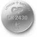 Батарейка Gp CR2430 Lithium 3.0V * 1 (відривається) (CR2430-8U5 / 4891199001154)