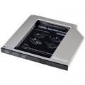 Фрейм-переходник Grand-X HDD 2.5'' to notebook 9.5 mm ODD SATA3 (HDC-26)