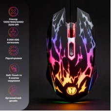 Мишка Hölmer M-01GS USB Black (M-01GS)