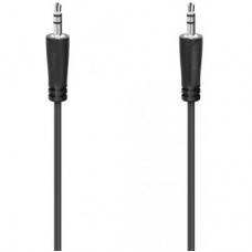 Кабель мультимедійний 3.5 mm Jack - 3.5 mm Jack Stereo 3 m Black Hama (00205115)