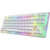 Клавиатура Hator Gravity X TKL Orange USB White (HTK551UA)