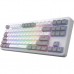 Клавіатура Hator Rockfall 3 Mecha TKL QMK/VIA Orange Wireless White (HTK851UA)