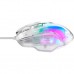 Мишка Havit HV-MS1011SE USB Transparent White (6950676293678)