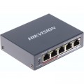 Коммутатор сетевой Hikvision DS-3E1105P-EI/V2