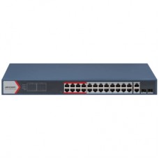 Коммутатор сетевой Hikvision DS-3E1326P-EI(B)
