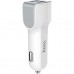 Зарядное устройство HOCO Z23 2xUSB White (6957531078012)