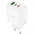 Зарядное устройство HOCO C126A Pure White (6931474798725)