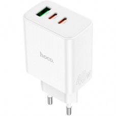 Зарядное устройство HOCO C126A Pure White (6931474798725)