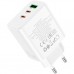 Зарядное устройство HOCO C126A Pure White (6931474798725)