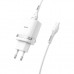 Зарядное устройство HOCO C12Q Smart QC3.0 charger set(Micro) White (6931474716286)