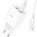Зарядное устройство HOCO C80A Plus Rapido PD20W+QC3.0 charger set(C to C) White (6931474779908)