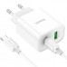 Зарядное устройство HOCO C80A Plus Rapido PD20W+QC3.0 charger set(C to C) White (6931474779908)