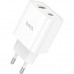 Зарядное устройство HOCO C80A Plus Rapido PD20W+QC3.0 charger set(C to C) White (6931474779908)