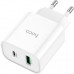 Зарядное устройство HOCO C80A Plus Rapido White (6931474779885)