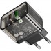 Зарядное устройство HOCO N34 Dazzling dual-port Black (6931474799166)