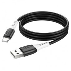 Дата кабель USB 2.0 AM to Type-C 1.0m 3A Black HOCO (6931474768575)