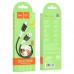 Дата кабель USB 2.0 AM to Type-C 1.0m 3A Black HOCO (6931474768575)