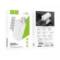 Батарея універсальна HOCO 30000mAh, USB+Type-C, 2A, White (J91BW / 44583)
