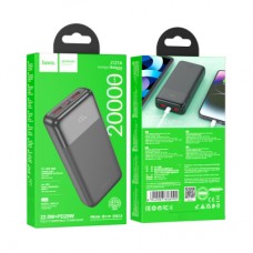 Батарея універсальна HOCO 20000mAh, PD/20W, 22.5W, Black (J121A / 42069)