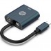 Переходник USB-C to HDMI 0.15m HP (HP_DHC-CT202)