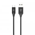 Дата кабель USB 3.0 AM to USB-C 2.0m 3A braided HP (HP_DHC-TC102-2M)