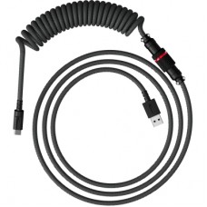 Дата кабель USB 2.0 AM to USB-C 1.37m coiled gray-black HyperX (6J679AA)