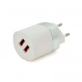 Зарядное устройство iKAKU KSC-181 2xUSB 2.4A White (KSC-181-JUNENG)